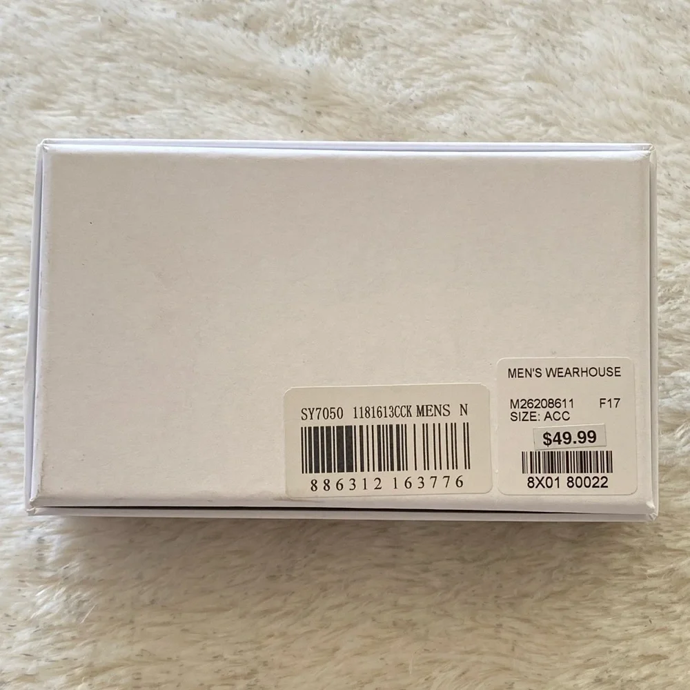 Calvin Klein Gray & Coral Stripe
Bow Tie. NWT - Picture 5 of 5